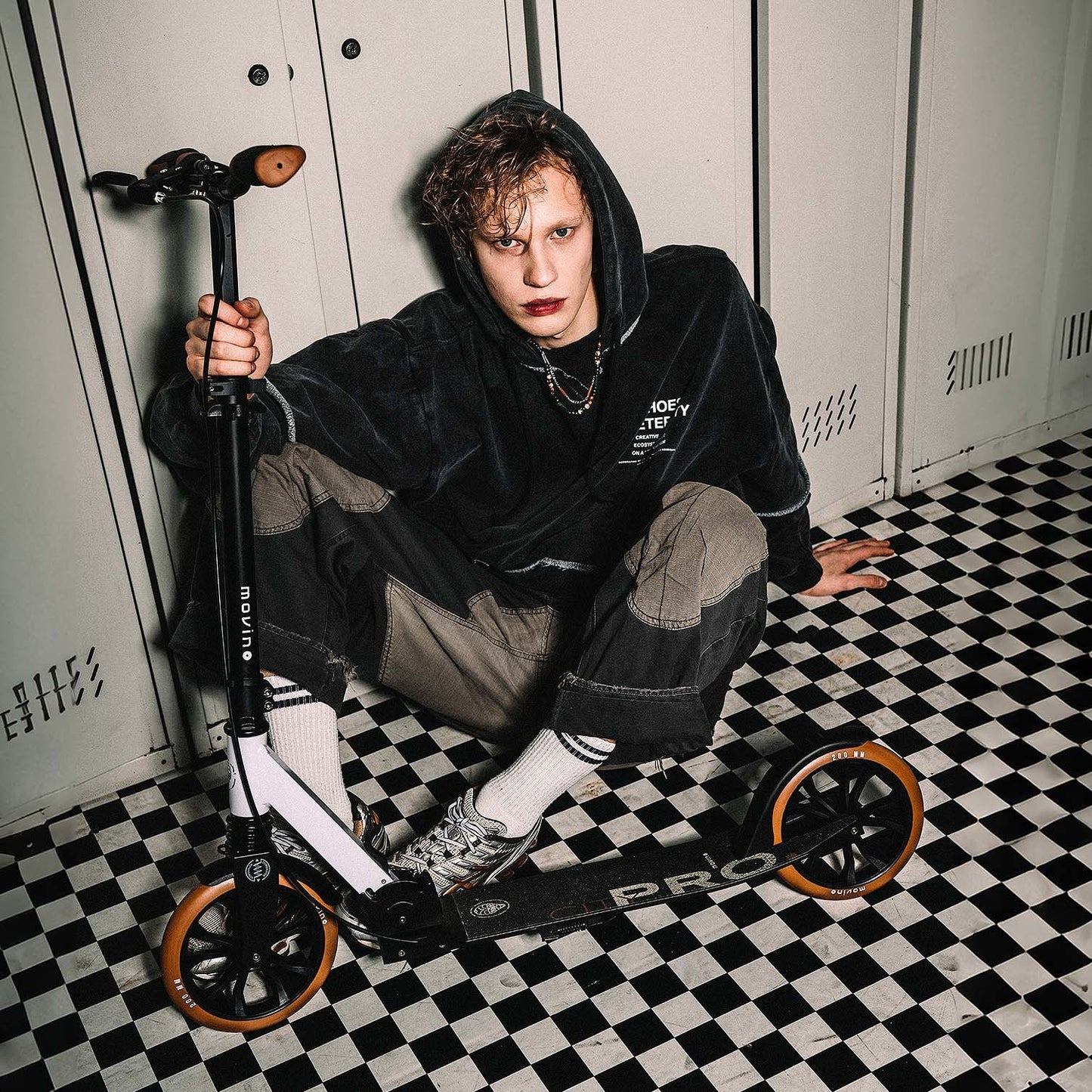 Movino City Pro (Bianco-Marrone)