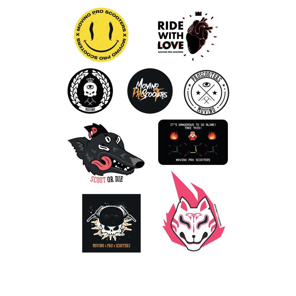 Sticker sheet #1 Movino
