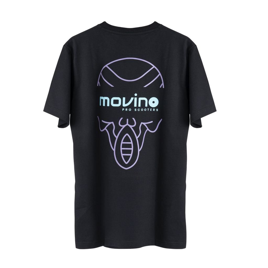 T-SHIRT - TURCHESE/VIOLA