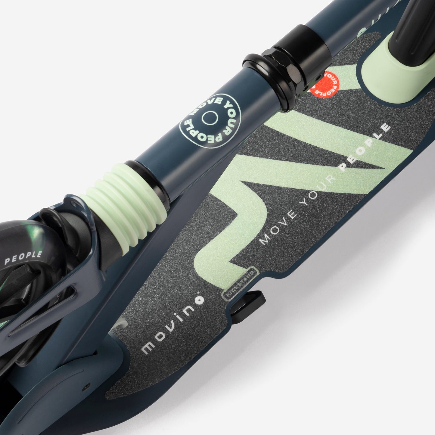 Movino City Light (verde acciaio-menta)