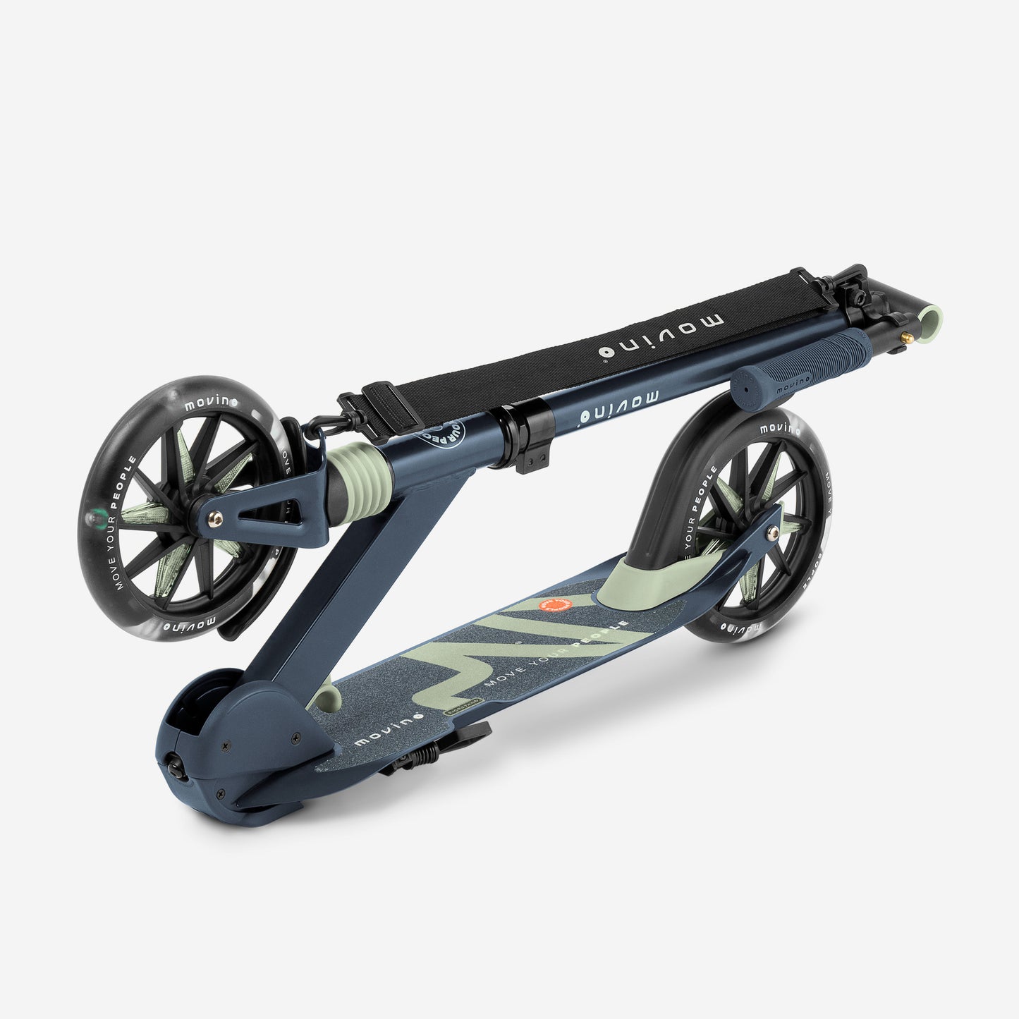 Movino City Light (verde acciaio-menta)