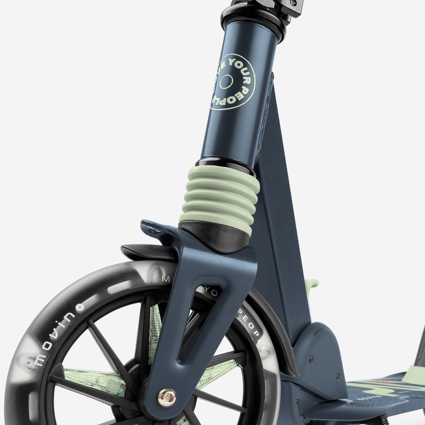 Movino City Light (verde acciaio-menta)