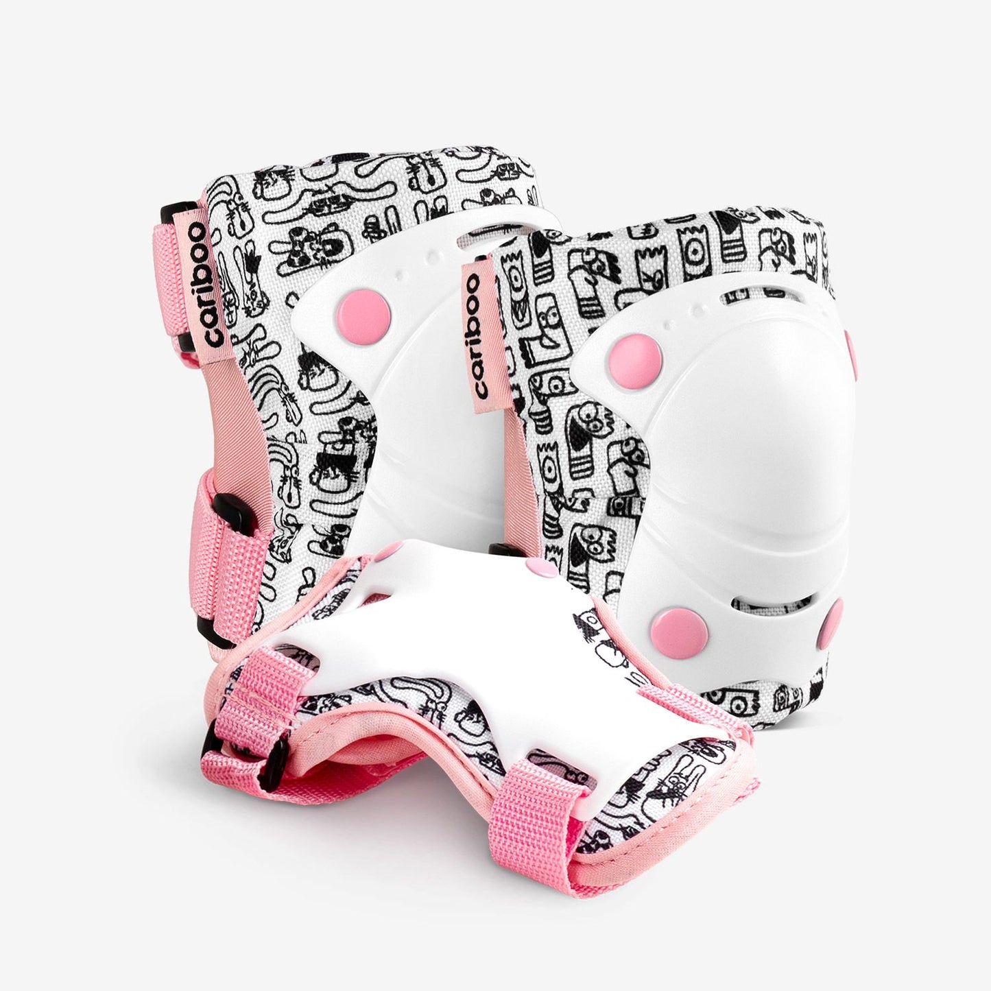 Cariboo Jump 3-pack (rosa-bianco)